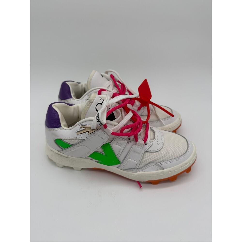 Off-White Mountain Cleats Low-Top Sneakers White Trail Sole - US 7 - Picture 9 of 14